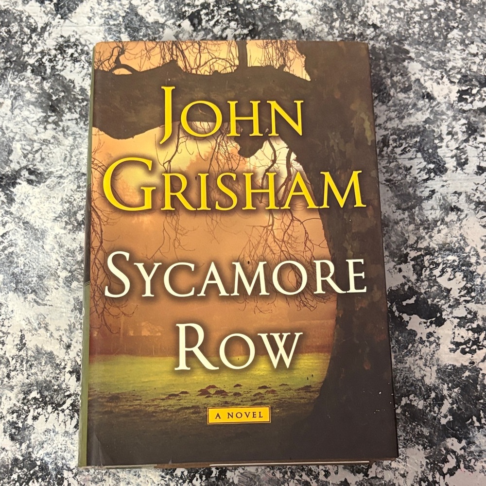 John Grisham Hardcover Book - Dark Olive Green Cover